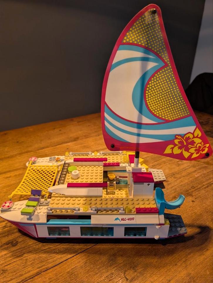 Lego Friends boot, Kinderen en Baby's, Speelgoed | Duplo en Lego, Gebruikt, Ophalen