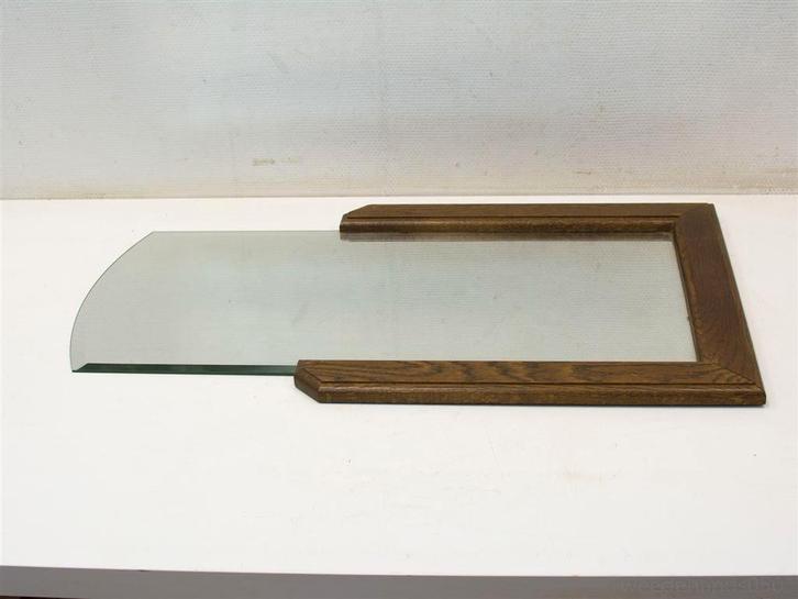 Halspiegel 95932, Antiek en Kunst, Antiek | Spiegels, Minder dan 50 cm, Overige vormen, Ophalen of Verzenden