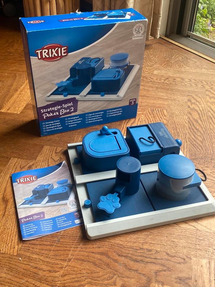 Trixie honden spel honden puzzel, denkspel compleet, Dieren en Toebehoren, Hondenspeelgoed, Zo goed als nieuw, Ophalen of Verzenden