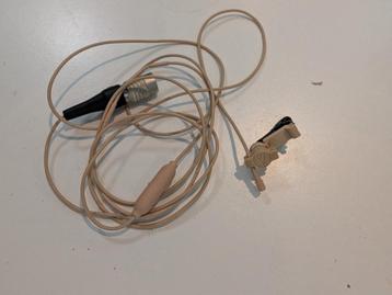 Audio Technica BP896 dasspeld / lavalier microfoon beige. beschikbaar voor biedingen