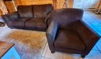 Gratis bank en stoel, Huis en Inrichting, Ophalen, Gebruikt, Driepersoons, 75 tot 100 cm