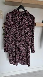 &Co Woman Roze/Zwarte Jurk - Maat L, Ophalen of Verzenden