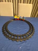 Playmobil 123, duwtrein met treinbaan, Ophalen of Verzenden, Zo goed als nieuw, Complete set