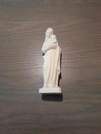 Klein wit Maria beeld beeldje met kind, Antiek en Kunst, Antiek | Religie, Ophalen of Verzenden