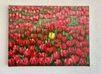 Tulpen, Antiek en Kunst, Kunst | Schilderijen | Modern, Ophalen