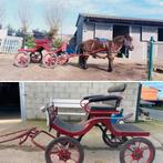 2 leuke pony koetsjes, Gebruikt, Overige typen, Pony