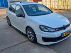 Volkswagen Golf6 Gti 35edition Full option  MOET NU WEG, Auto's, Zwart, 4 cilinders, Wit, Leder