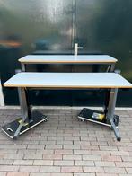 Computertafel verstelbaar in hoogte, Huis en Inrichting, Kasten | Computermeubels, Ophalen, Zo goed als nieuw, 80 cm of meer, Metaal
