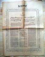 1938 31 januari De Telegraaf Geboorte Prinses Beatrix, Ophalen of Verzenden, Gebruikt, Nederland, Tijdschrift of Boek