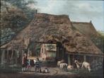 Gerrit Hendrik Gobell (1786-1833) - Gezicht op boerenhoeve, Ophalen of Verzenden