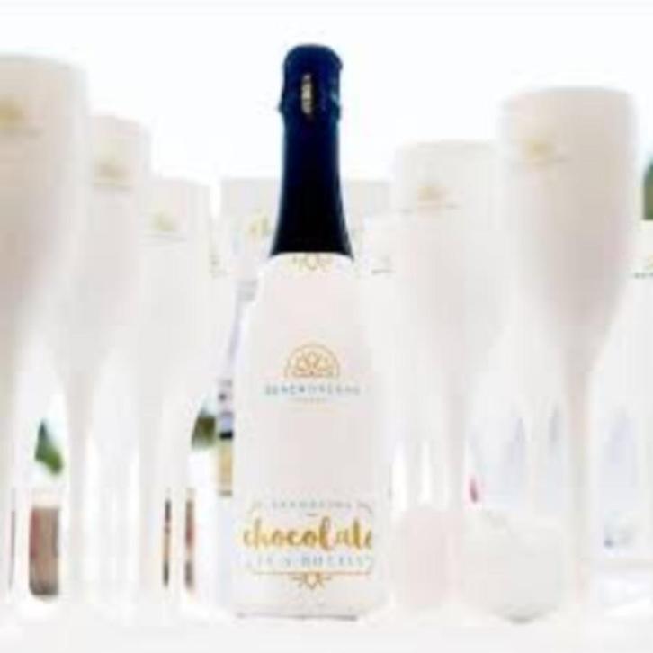 Partij Beach Dreams Sparkling Chocolate | 346 flessen, Verzamelen, Wijnen, Nieuw, Champagne, Overige gebieden, Ophalen