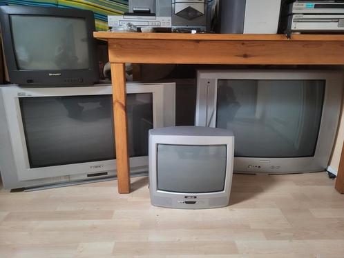 Meerdere televisies - ook leuk voor tv hobbyist, Audio, Tv en Foto, Vintage Televisies, Gebruikt, Ophalen
