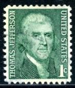 USA Verenigde Staten 1278 - T. Jefferson, Postzegels en Munten, Postzegels | Amerika, Ophalen of Verzenden, Gestempeld, Noord-Amerika