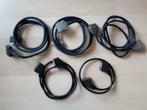 5 verschillende scartkabels, Ophalen of Verzenden, Gebruikt, Minder dan 2 meter, Scartkabel