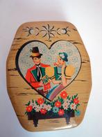 vintage blik, italiaans echtpaar perugira gioncondita, Ophalen of Verzenden, Gebruikt, Overige, Overige merken