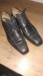 Zwarte Stefano Branchini maat 8, Kleding | Heren, Schoenen, Zwart, Ophalen of Verzenden, Gedragen, Veterschoenen