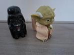 StarWars Yoda en Darth Vader beiden met lichtjes, Verzamelen, Star Wars, Ophalen of Verzenden, Zo goed als nieuw, Actiefiguurtje