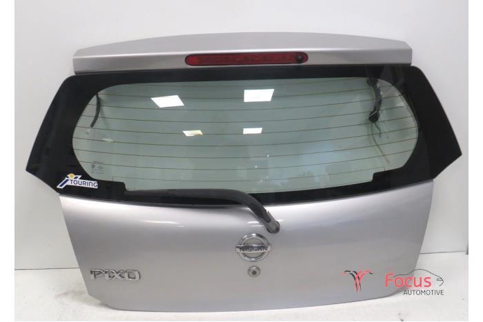 Achterklep van een Nissan Pixo (Z2S), Auto-onderdelen, Carrosserie en Plaatwerk, Achterklep, Nissan, Gebruikt, Ophalen of Verzenden