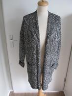 Vest 44, zwart gemêleerd, zakken, OSI, kriebelt niet, zgan, Kleding | Dames, Zwart, Maat 42/44 (L), Zo goed als nieuw, OSI