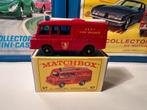 Matchbox Lesney Nr.57c Land Rover Fire Truck, Ophalen of Verzenden, Gebruikt, Auto