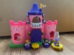 Little People Prinsessenkasteel met 3 figuren & accessoires, Ophalen of Verzenden, Zo goed als nieuw, Speelset, Met geluid