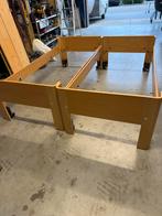 Auping Senioren Bed Elektrisch Verstelbaar, Ophalen, 90 cm, Eenpersoons, Beige