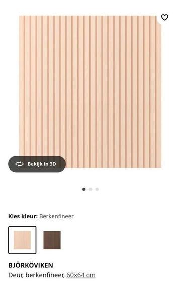 Deurtjes BJÖRKÖVIKEN en HAMMARSMED Besta  Ikea  beschikbaar voor biedingen