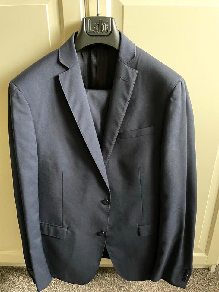 Pal Zileri Luxe Blauw Pak Maat 54, Kleding | Heren, Kostuums en Colberts, Zo goed als nieuw, Maat 48/50 (M), Blauw, Ophalen of Verzenden