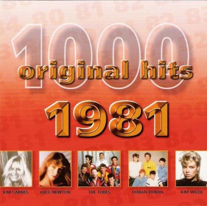 CD 1000 Original Hits 1981, Cd's en Dvd's, Cd's | Verzamelalbums, Gebruikt, Pop, Ophalen of Verzenden