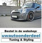 Maxton Spoiler Lip Splitter Voor Mini Cooper S JCW R53, Verzenden