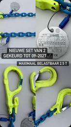Hijskettingen 55cm voorloper met veiligheidshaak 2,5T NIEUW, Doe-het-zelf en Verbouw, Lieren en Takels, Ophalen of Verzenden, Nieuw