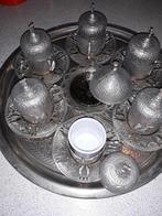 Koffie set, Huis en Inrichting, Ophalen of Verzenden, Zo goed als nieuw, Rond, Metaal