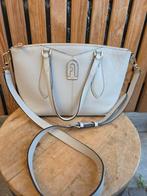 FURLA Beige Lederen Handtas -  Als Nieuw!, Sieraden, Tassen en Uiterlijk, Tassen | Damestassen, Ophalen of Verzenden, Zo goed als nieuw