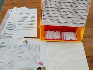 Vintage LEGO DACTA 9560 & 9550 Letterdoos Compleet beschikbaar voor biedingen
