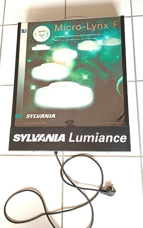 Professionele reclame lichtbak -Sylvania Lumiance 60x50x10cm, Verzamelen, Merken en Reclamevoorwerpen, Gebruikt, Lichtbak of (neon) lamp