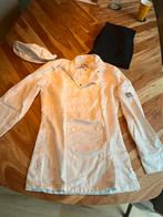 Koksoutfit dames - koksbuis (XS) en koksbroek (S) en mutsje, Kleding | Dames, Overige Dameskleding, Ophalen of Verzenden, Gedragen