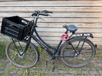 Cortina Damesfiets U4 met Krat beschikbaar voor biedingen