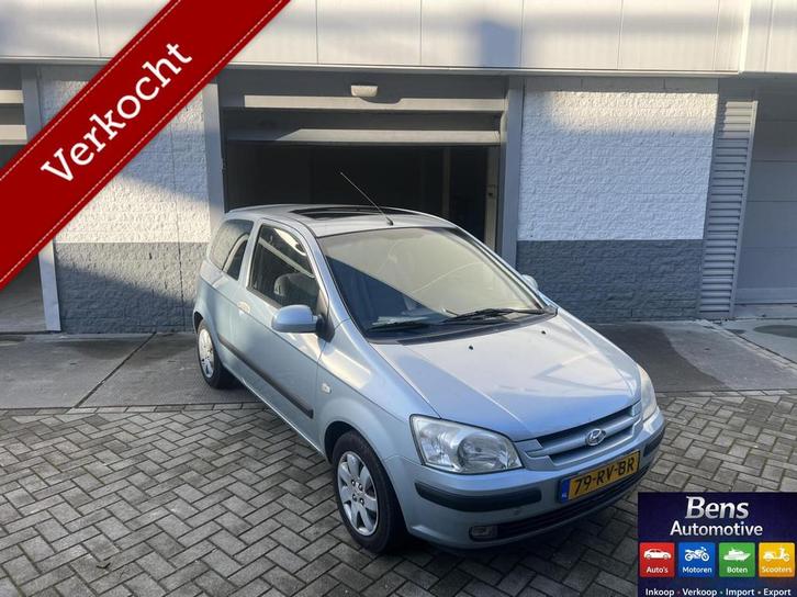 Hyundai Getz 1.3 Dynamic Sky | NW DBRiem en Beurt | AC | NAP, Auto's, Hyundai, Bedrijf, Getz, ABS, Airbags, Airconditioning, Alarm