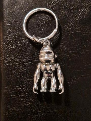 Kipling sleutelhanger charm zilver/chroom beschikbaar voor biedingen