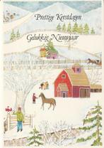 Prettige Kerstdagen Gelukkig Nieuwjaar 2, Verzenden, 1980 tot heden, Gelopen, Feest(dag)