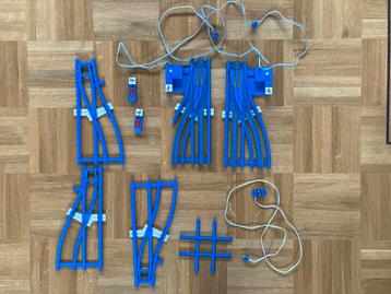 Onderdelen voor Lego trein. O.a. trafo, sporen, wissels beschikbaar voor biedingen