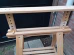 Massief beuken houten verstelbare schraag €10, Ophalen, Zo goed als nieuw