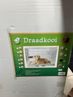 Hondenbench, draadkooi 76x48x58 zwart, Dieren en Toebehoren, Hondenbenches, Ophalen, Zo goed als nieuw