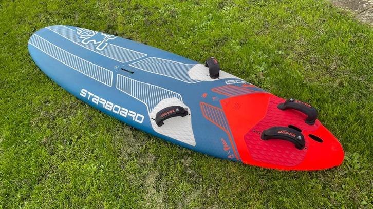 Starboard Isonic 63, CAAS 460 mast, Gasoil CHR-X vin, Z-fin, Watersport en Boten, Windsurfen, Zo goed als nieuw, Overige typen