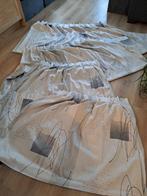 4 kant en klare overgordijnen., Huis en Inrichting, Stoffering | Gordijnen en Lamellen, Ophalen of Verzenden, Gebruikt, 150 tot 200 cm