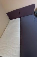 Boxspring bed zgan met matras, 90 cm, Eenpersoons, Ophalen of Verzenden, Zo goed als nieuw
