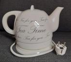 Keramische waterkoker TeaTime Design Bestron, 1 tot 2 liter, Ophalen of Verzenden, Zo goed als nieuw, Draadloos