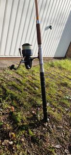 Vishengel Mitchell 496 - Werphengel, Watersport en Boten, Hengelsport | Karpervissen, Ophalen of Verzenden, Gebruikt, Werphengel