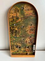 Vintage USSR Houten Pinball Knikkerspel Sprookjesbos 40’s, Antiek en Kunst, Ophalen of Verzenden