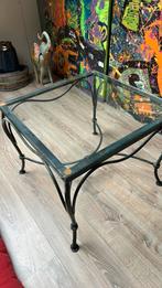 Gietijzeren salon/bijzettafel, Ophalen, 50 tot 100 cm, Vierkant, 50 tot 100 cm